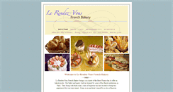 Desktop Screenshot of lerendezvousfrenchbakery.com